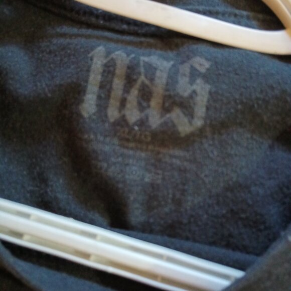 Men's Black XL NAS Royalty Rap T-Shirt Music Streetwear - Picture 3 of 4